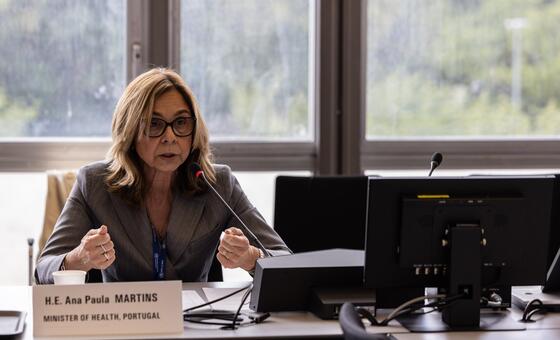 Na OMS, Portugal enfatiza prevenção do suicídio e conquista contra gorduras trans